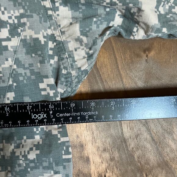 Military Army Combat Mens Coat Green Camouflage Uniform Digicam Small Long - Picture 8 of 12